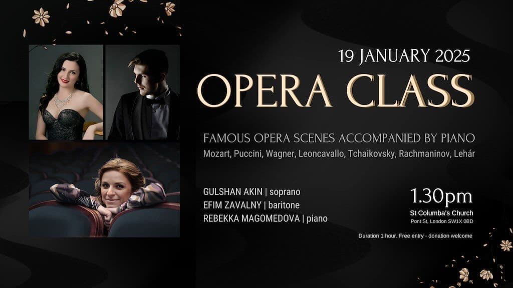 19th January. London. OperaClass